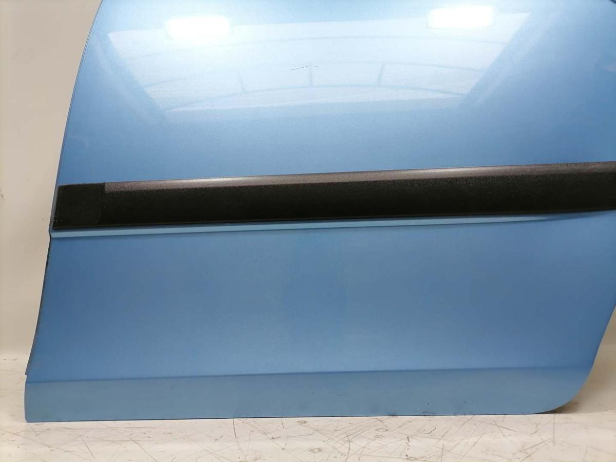 Skoda Fabia 2 5J original T&uuml;r hinten links LQ5X Hellblaumetallic Combi Bj.2014